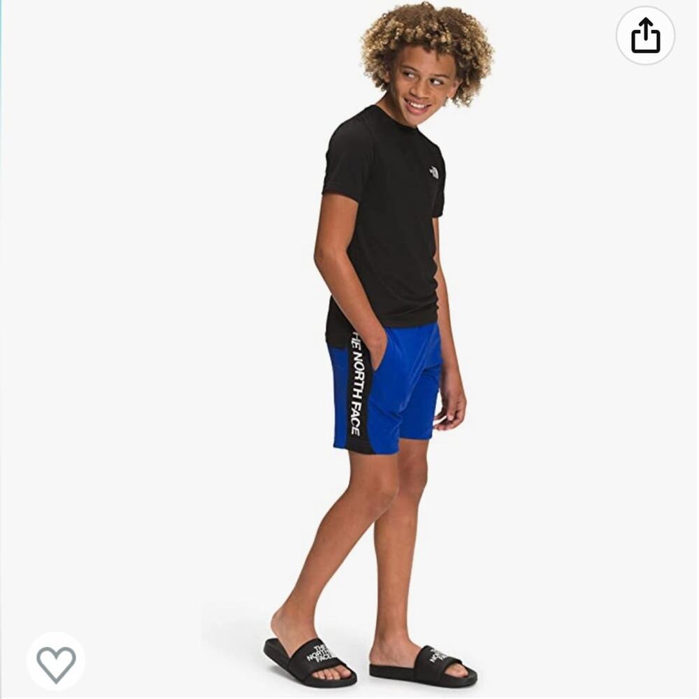 The North Face Blue Never Stop Knit Training Shorts, M(10/12) - NWT
